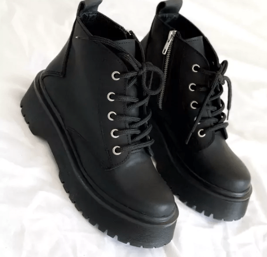Botines Kiwi cuero de cuero - Zapatos mujer | DgraciaShoes