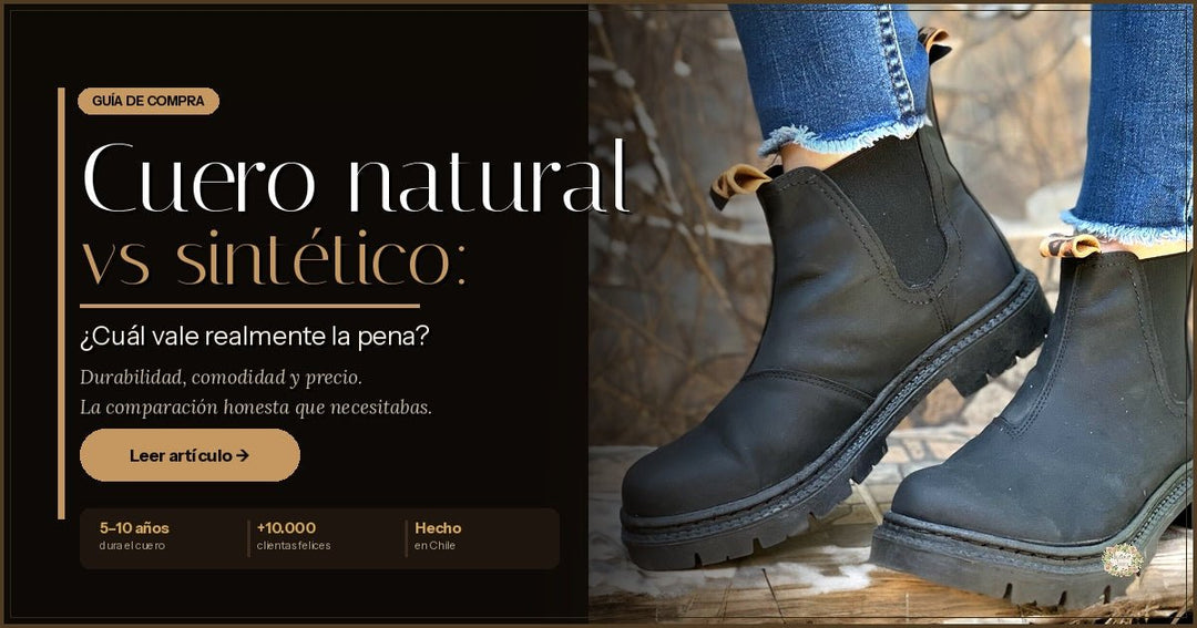 Botines de cuero vs sintético: ¿cuál vale la pena? - DgraciaShoes