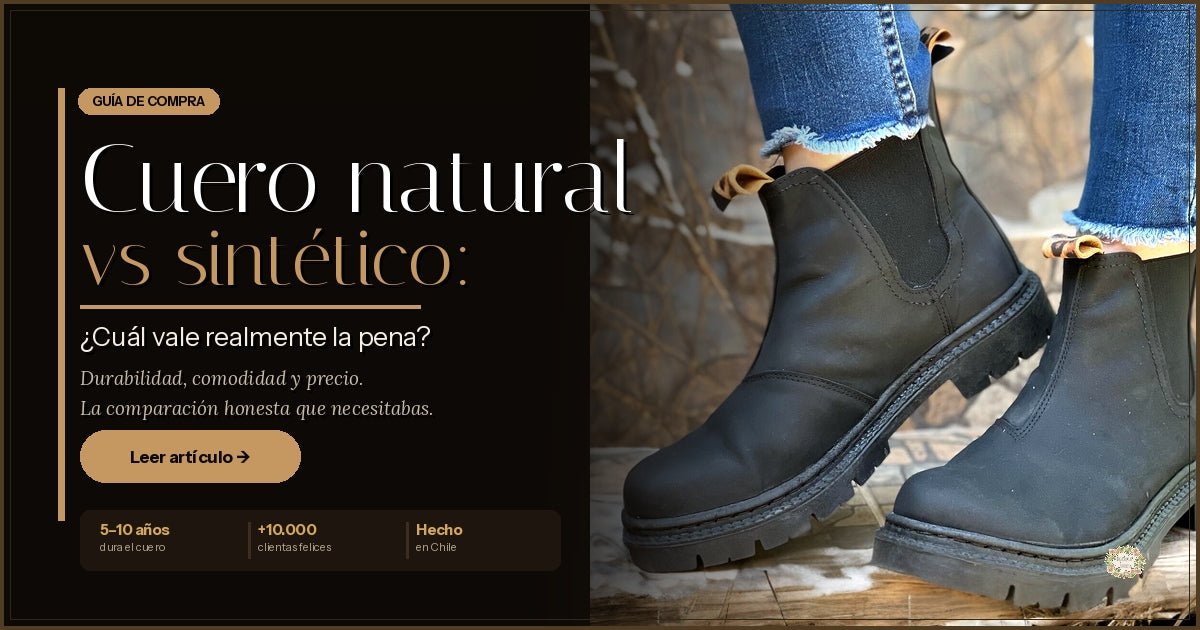Botines de cuero vs sintético: ¿cuál vale la pena? - DgraciaShoes