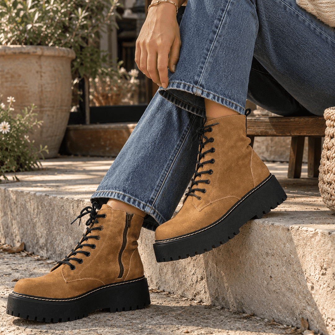 Bototo Fer Camel de cuero - Zapatos mujer | DgraciaShoes
