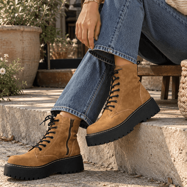 Bototo Fer Camel de cuero - Zapatos mujer | DgraciaShoes