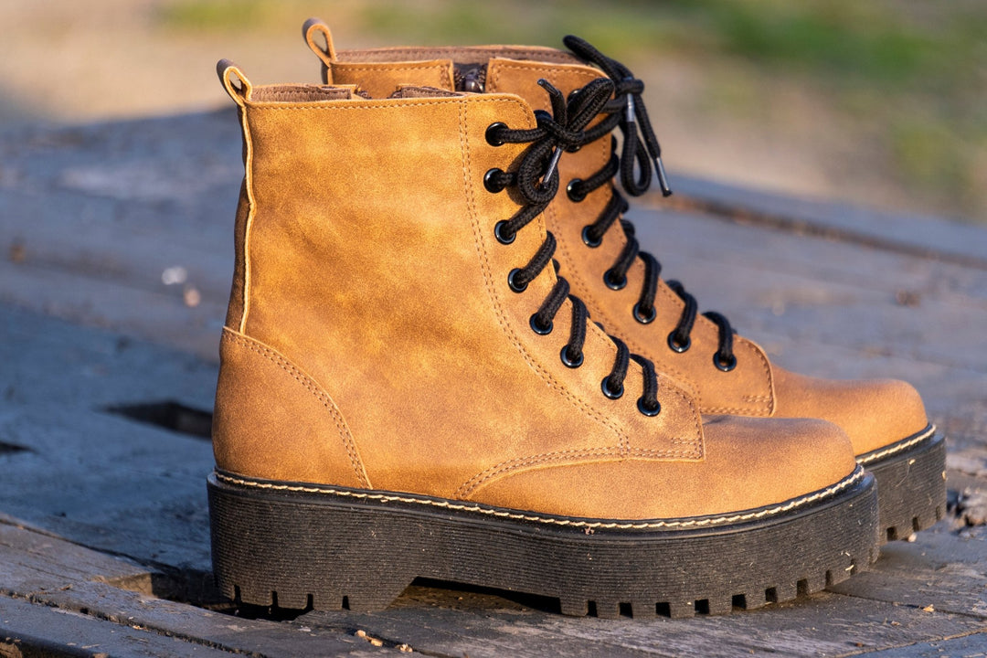 Bototo Fer Camel de cuero - Zapatos mujer | DgraciaShoes