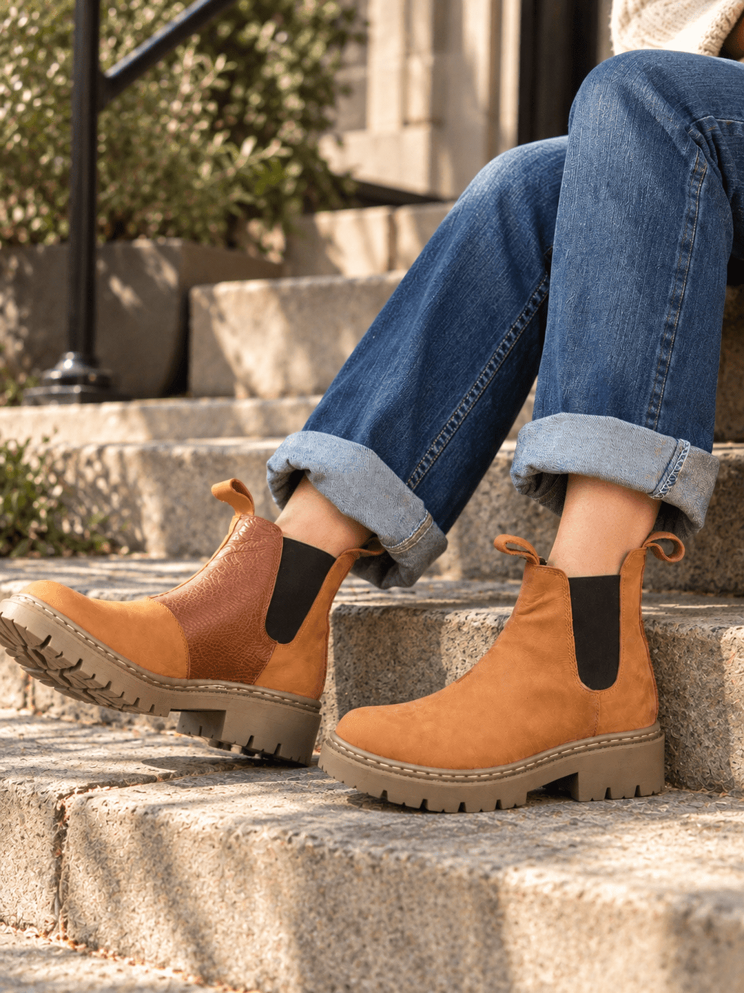 Bototos Amanda Avellana – Cuero Graso Natural | Dgracia Shoes de cuero - Zapatos mujer | DgraciaShoes