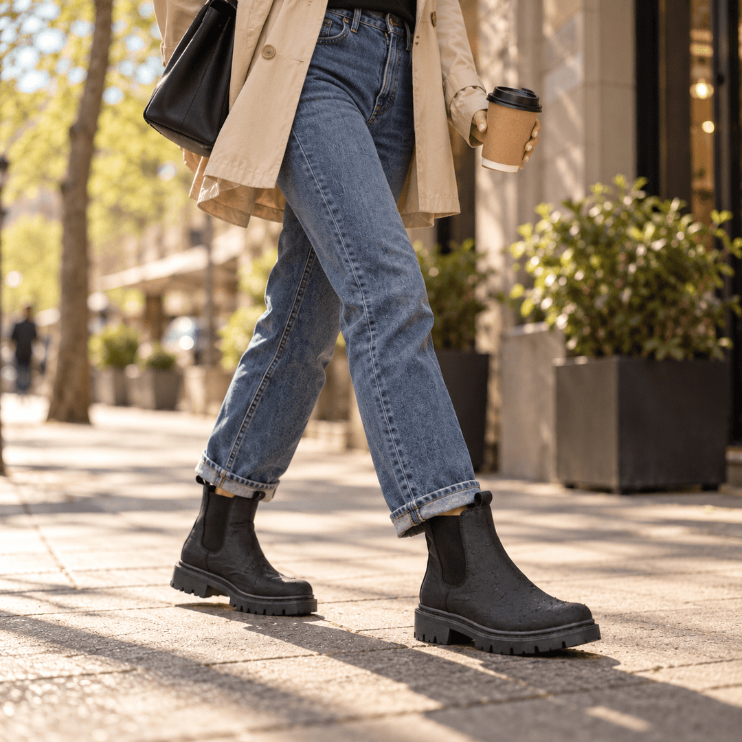 Bototos Amanda Total Black | Dgracia Shoes de cuero - Zapatos mujer | DgraciaShoes